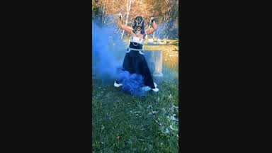 The cemetary witch
