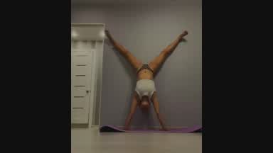 stretching!