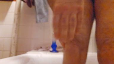 I cum without hand with toy in ass