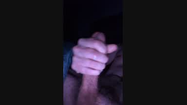 Messy load drenched my dry cock