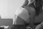 black and white