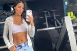Emma in the gym