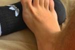 My feet of real man