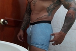 underwer blue