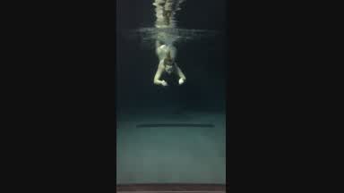 Mermaid video swimming