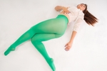 What do you think about my green stockings....💚