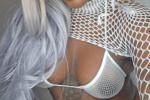 Blonde hair
