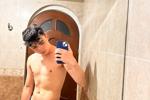 Bulge on bathroom