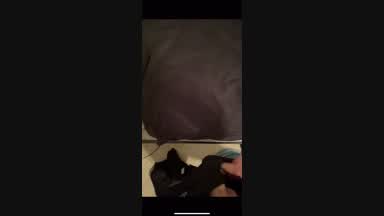Big Cumshot while jerking