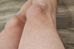 Down my legs