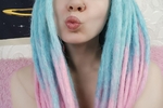 Babe with dreadlocks