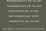 Timetable