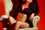 Elegant and sexy woman