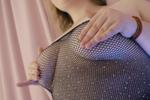 TRANSPARENT BODY GRID ON MY NAKED BODY