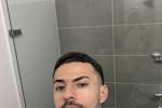 In the shower