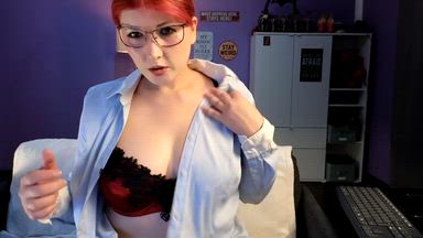 role play naughty secretary get punishment