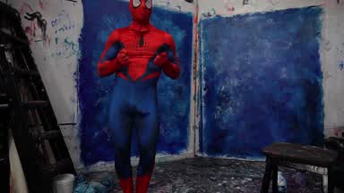 Spiderman Cum