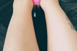 my soft feet and my vibrator