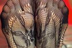 Feet in lace