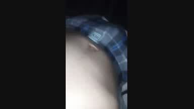 my cock touching me