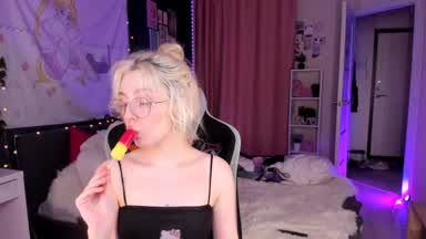 lolipop sucking