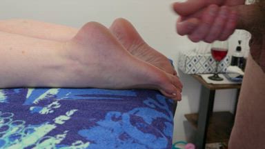 Cum on soles