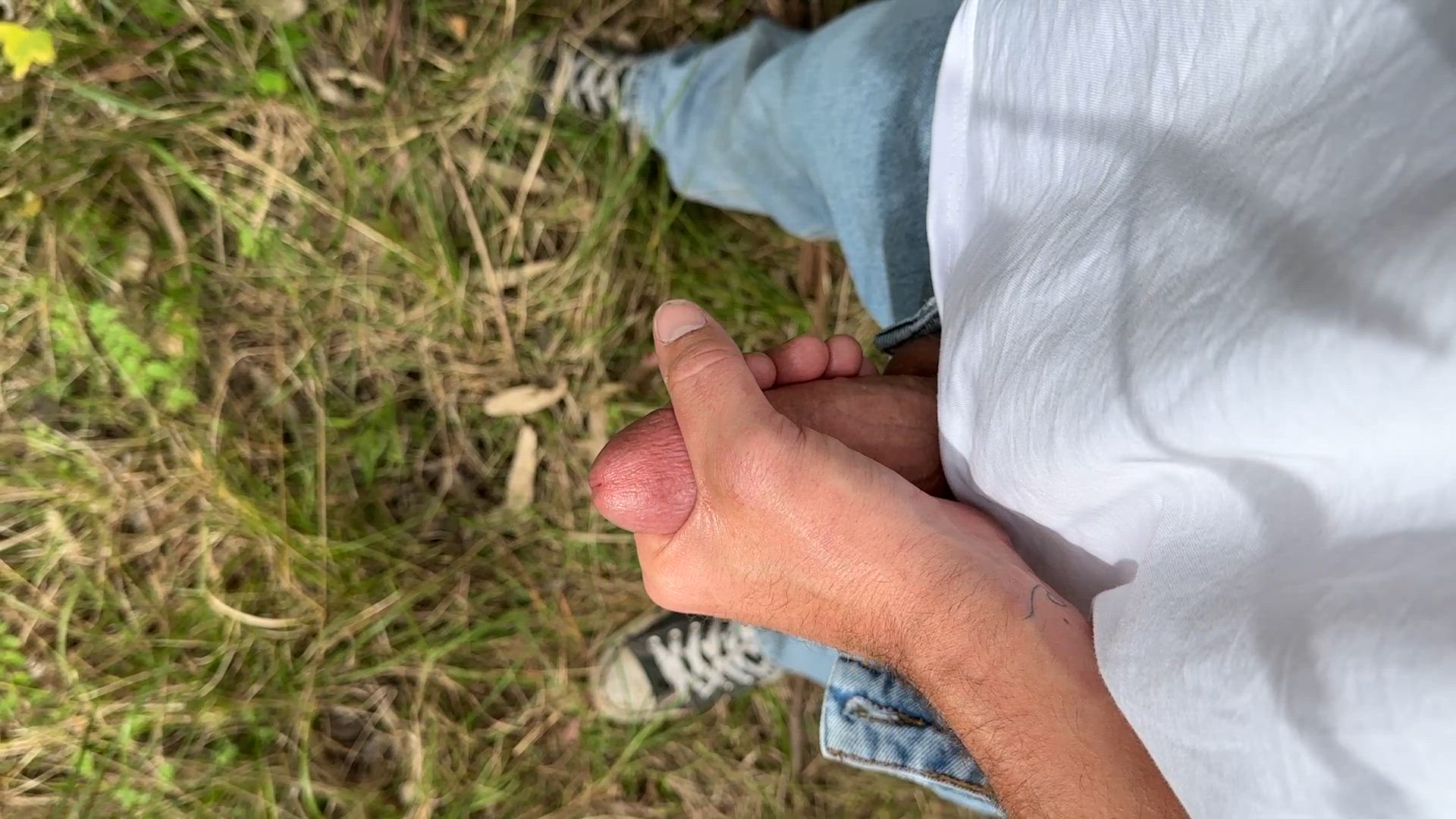 Cumming in the bush