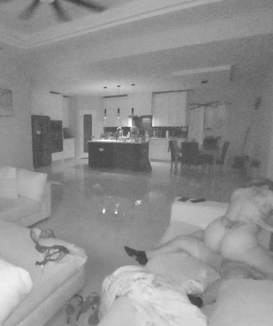 Getting fucked in living room