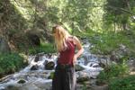 mountain trip with forest fairy