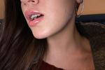 u like my lips? (on face)