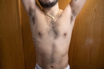 Showing off my cock, ass and pits