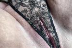 Easy access underwear… cum inside me