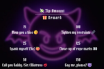 Tip Menu & Social Media