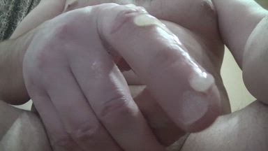 I finished and gave you a lot of sperm to lick off