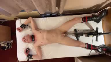 Tyed Up Fuck Machine