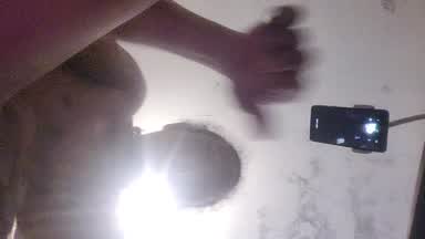 storking for cum - rear view