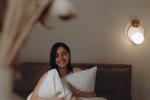 Relaxing in the room