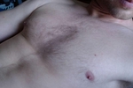 Pre-trimming body hair pics