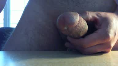 cum on desk