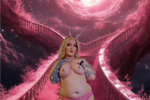 Pink moon demoness