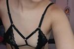 leahh — black lingerie 🖤🌸