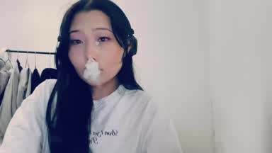 Me in smoke