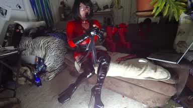 black and red