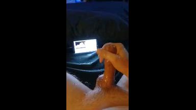 Oiled cum shot