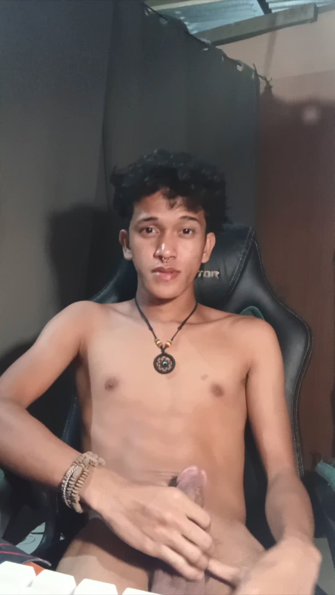 Jerking cum