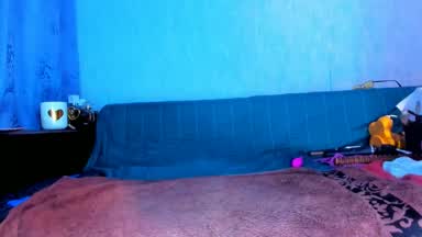 fucking FAKE BOOBS and squirting on them