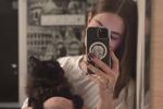 With my favorite cat!😼