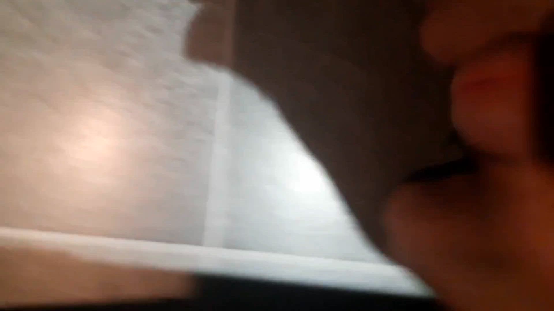 Having a sneaky wank and cumming a huge load!!