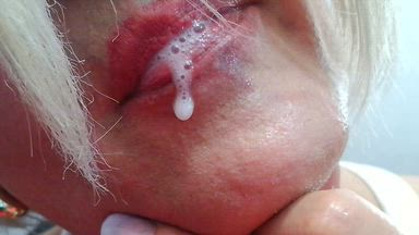SALIVA PLAY & TONGUE KISSING