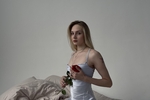 a gentle image without panties (15 pcs)